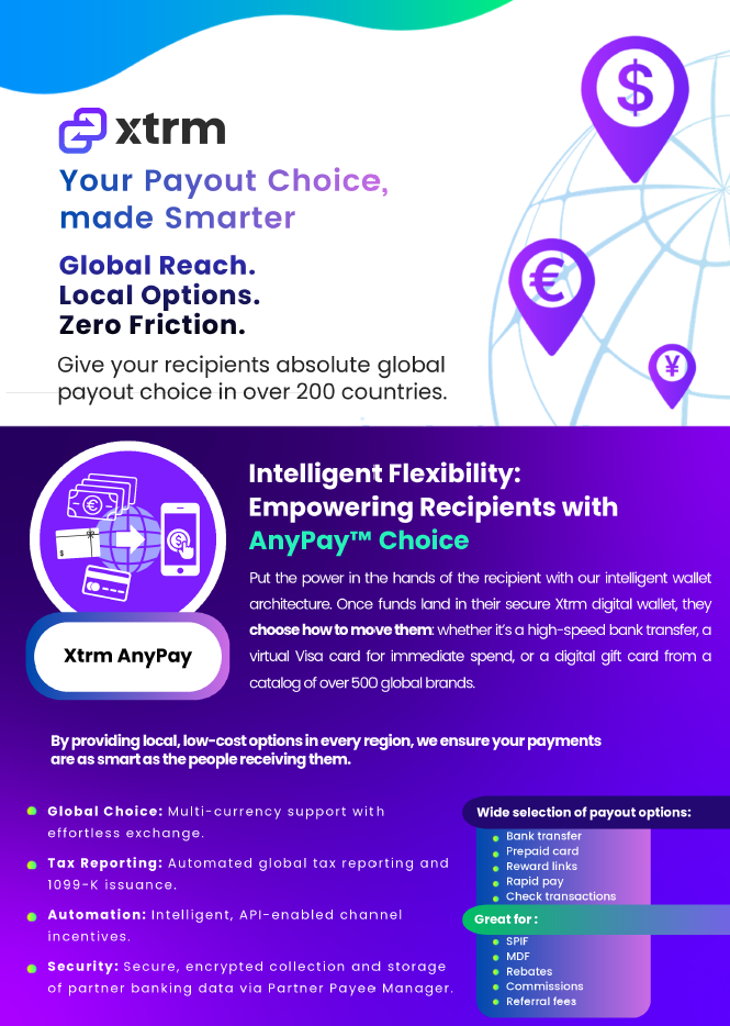 Xtrm Payout Types
